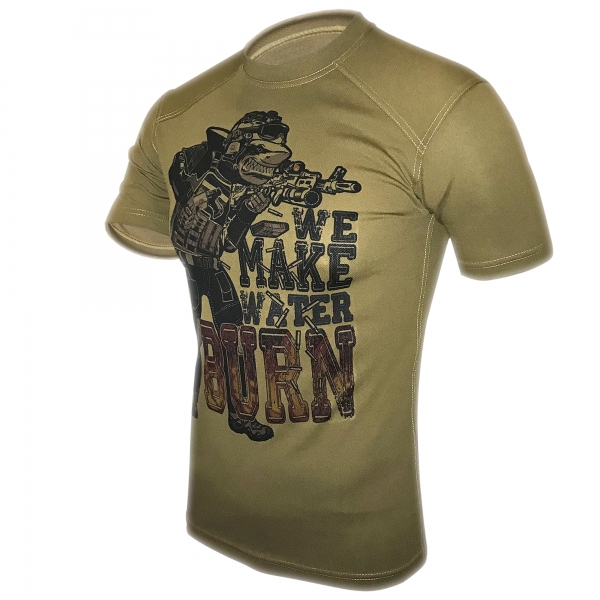 KRAMATAN TACTICAL DESIGN ФУТБОЛКА А-АКУЛА COOLMAX COYOTE